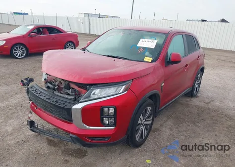2020 Mitsubishi Outlander Sport 2.0 Es из США, поврежденный, VIN JA4AP3AU4LU001565